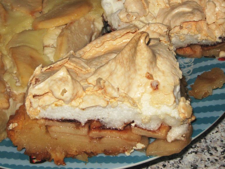 Пирог «Слёзы ангела» с яблоками