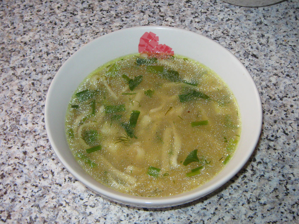 Суп-лапша с карри