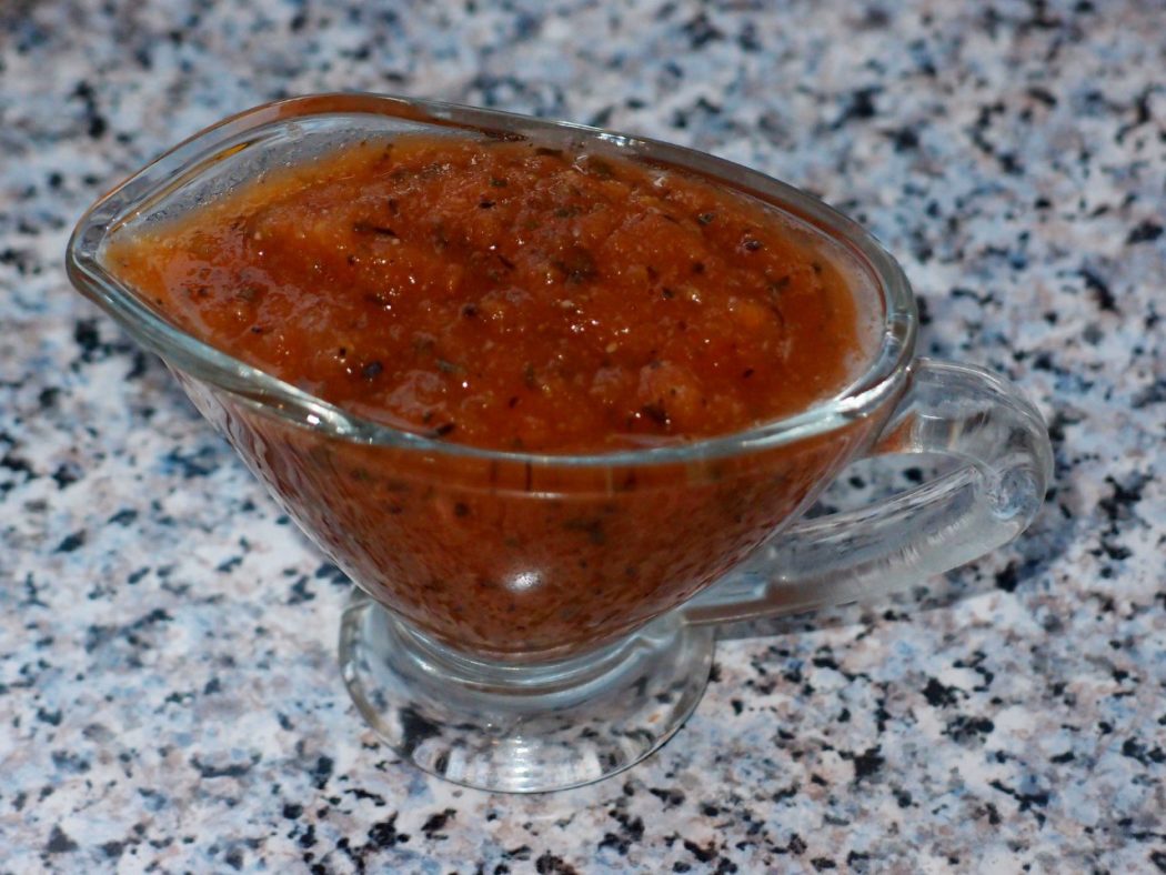 Томатный соус с базиликом к макаронам