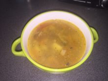 Суп с рыбными консервами в мультиварке