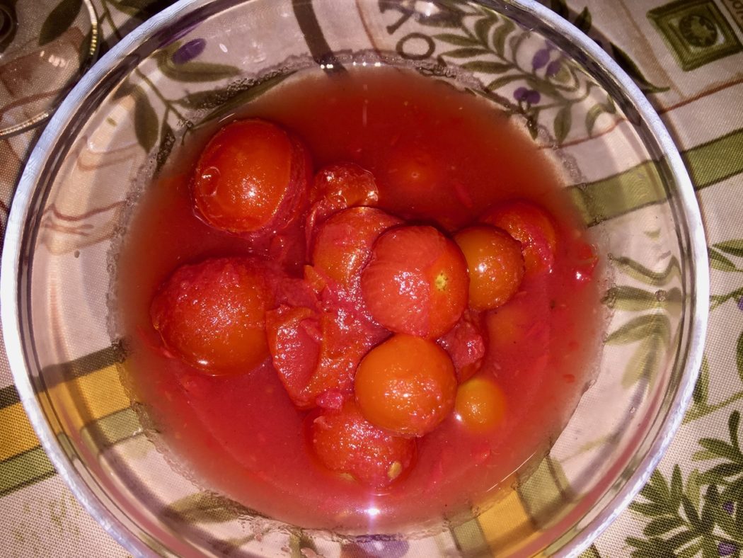 Черри в томатном соке
